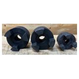 Jaw Coupling Hub lot of 3