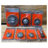 Frewind Wire Brush lot of 7