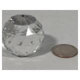 Swarovski Crystal Small Round Faceted Paperweight Swarovski Crystal Small Round Faceted Paperweight