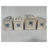 Blue Delft's Houses Exclusively Made for KLM by Bols Blue Delft's Houses Exclusively Made for KLM by Bols