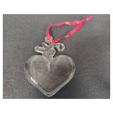 Kosta Boda Heart Sun Catcher Kosta Boda Heart Sun Catcher