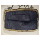 VIntage Crocheted Ladies Purse w/Sterling Silver Frame VIntage Crocheted Ladies Purse w/Sterling Silver Frame