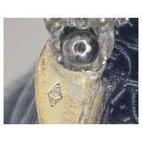 VIntage Crocheted Ladies Purse w/Sterling Silver Frame VIntage Crocheted Ladies Purse w/Sterling Silver Frame