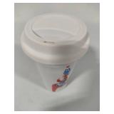 Swedish Themed Porcelain Travel Mug Swedish Themed Porcelain Travel Mug