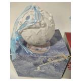 Lladro 2004, 2005 & 2006 Round Ball Christmas Ornaments w/Box Lladro 2004, 2005 & 2006 Round Ball Christmas Ornaments w/Box