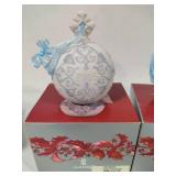 Lladro 2004, 2005 & 2006 Round Ball Christmas Ornaments w/Box Lladro 2004, 2005 & 2006 Round Ball Christmas Ornaments w/Box