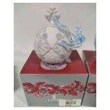 Lladro 2004, 2005 & 2006 Round Ball Christmas Ornaments w/Box Lladro 2004, 2005 & 2006 Round Ball Christmas Ornaments w/Box