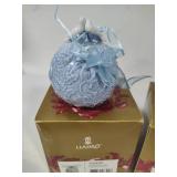 Lladro 2008, 2009 & 2010 Round Ball Christmas Ornaments w/Box Lladro 2008, 2009 & 2010 Round Ball Christmas Ornaments w/Box