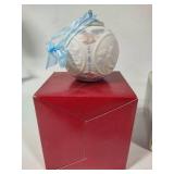 Lladro 1991, 1992 & 1993 Round Ball Christmas Ornaments w/Box Lladro 1991, 1992 & 1993 Round Ball Christmas Ornaments w/Box