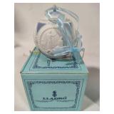 Lladro 1988 & 1989 Round Ball Christmas Ornaments w/Box Lladro 1988 & 1989 Round Ball Christmas Ornaments w/Box