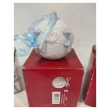 Lladro 1997, 1998 & 1999 Round Ball Christmas Ornaments w/Box Lladro 1997, 1998 & 1999 Round Ball Christmas Ornaments w/Box