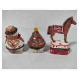 Villeroy & Boch Hinged Trinket Boxes Villeroy & Boch Hinged Trinket Boxes