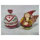 Villeroy & Boch Hinged Trinket Boxes Villeroy & Boch Hinged Trinket Boxes