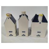 Blue Delft's Houses Exclusively Made for KLM by Bols Blue Delft's Houses Exclusively Made for KLM by Bols