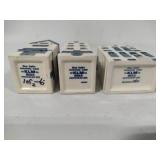 Blue Delft's Houses Exclusively Made for KLM by Bols Blue Delft's Houses Exclusively Made for KLM by Bols