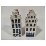 Blue Delft's Houses Exclusively Made for KLM by Bols Blue Delft's Houses Exclusively Made for KLM by Bols