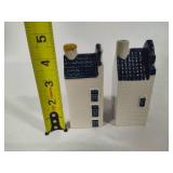 Blue Delft's Houses Exclusively Made for KLM by Bols Blue Delft's Houses Exclusively Made for KLM by Bols