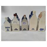 Blue Delft's & Assorted Houses Blue Delft's & Assorted Houses