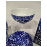 Asst Blue & White Decor Pieces Asst Blue & White Decor Pieces