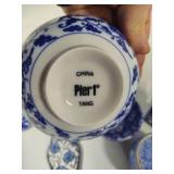 Asst Blue & White Decor Pieces Asst Blue & White Decor Pieces