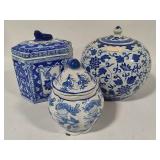 Blue & White Decor Pieces Blue & White Decor Pieces