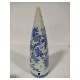 Blue & White Porcelain Wall Pocket Blue & White Porcelain Wall Pocket