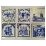 Delft Handmade Square Tiles Delft Handmade Square Tiles