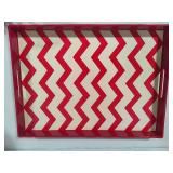 Geometric Handled Serving Tray & Fruit Bowl Geometric Handled Serving Tray & Fruit Bowl