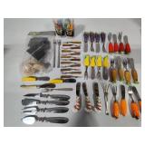 Lot of Assorted Spreaders, Forks & Serving Accessories Lot of Assorted Spreaders, Forks & Serving Accessories