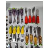 Lot of Assorted Spreaders, Forks & Serving Accessories Lot of Assorted Spreaders, Forks & Serving Accessories
