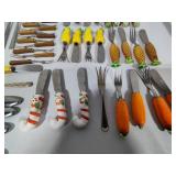 Lot of Assorted Spreaders, Forks & Serving Accessories Lot of Assorted Spreaders, Forks & Serving Accessories