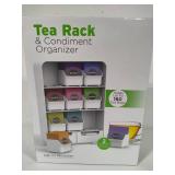 Mind Reader Tea Rack & Condiment Organizer *New in Box* Mind Reader Tea Rack & Condiment Organizer *New in Box*