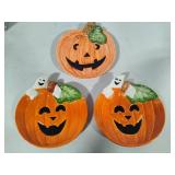 Fitz & Floyd Kitty Witches Salt & Pepper Shakers + Three Halloween Porcelain Candy Dishes Fitz & Floyd Kitty Witches Salt & Pepper Shakers + Three Halloween Porcelain Candy Dishes