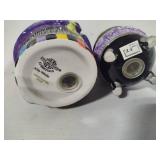 Fitz & Floyd Kitty Witches Salt & Pepper Shakers + Three Halloween Porcelain Candy Dishes Fitz & Floyd Kitty Witches Salt & Pepper Shakers + Three Halloween Porcelain Candy Dishes