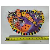Fitz & Floyd Large Kitty Witches Candy Dish Fitz & Floyd Large Kitty Witches Candy Dish
