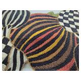 Mackenzie - Child's Beaded 'Sunset Pumpkin' AutumnTable Runner Mackenzie - Child's Beaded 'Sunset Pumpkin' AutumnTable Runner