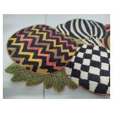 Mackenzie - Child's Beaded 'Sunset Pumpkin' AutumnTable Runner Mackenzie - Child's Beaded 'Sunset Pumpkin' AutumnTable Runner