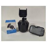 Weathertech Cup Phone Holder & Lisen Holder Weathertech Cup Phone Holder & Lisen Holder