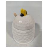 Small Honeycomb Honey Pot Small Honeycomb Honey Pot