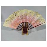 Vintage Japanese Folding Fan w/Stand Vintage Japanese Folding Fan w/Stand