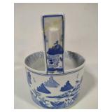 Blue & White Planters Blue & White Planters