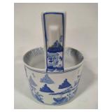 Blue & White Planters Blue & White Planters