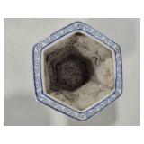 Blue & White Planters Blue & White Planters