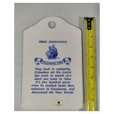 Assorted Blue & White Plates, Coaster, Trivets, etc Assorted Blue & White Plates, Coaster, Trivets, etc