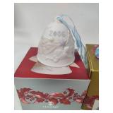 Lladro 2006, 2008, 2009 and 2010 Bell Christmas Ornaments w/Box Lladro 2006, 2008, 2009 and 2010 Bell Christmas Ornaments w/Box