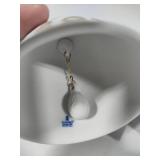 Lladro 2014 (x2), 2016 & 2017 Bell Christmas Ornaments w/Box Lladro 2014 (x2), 2016 & 2017 Bell Christmas Ornaments w/Box