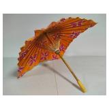 Japanese Square Paper Parisol w/Wood Handle Japanese Square Paper Parisol w/Wood Handle