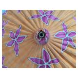 Japanese Square Paper Parisol w/Wood Handle Japanese Square Paper Parisol w/Wood Handle