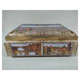 Lebkuchen-Schmidt Large Tin Nuremburg Chest Lebkuchen-Schmidt Large Tin Nuremburg Chest