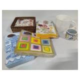 Starbucks Mug, Assortment of Paper Napkins *New* & Small MN Mug Starbucks Mug, Assortment of Paper Napkins *New* & Small MN Mug